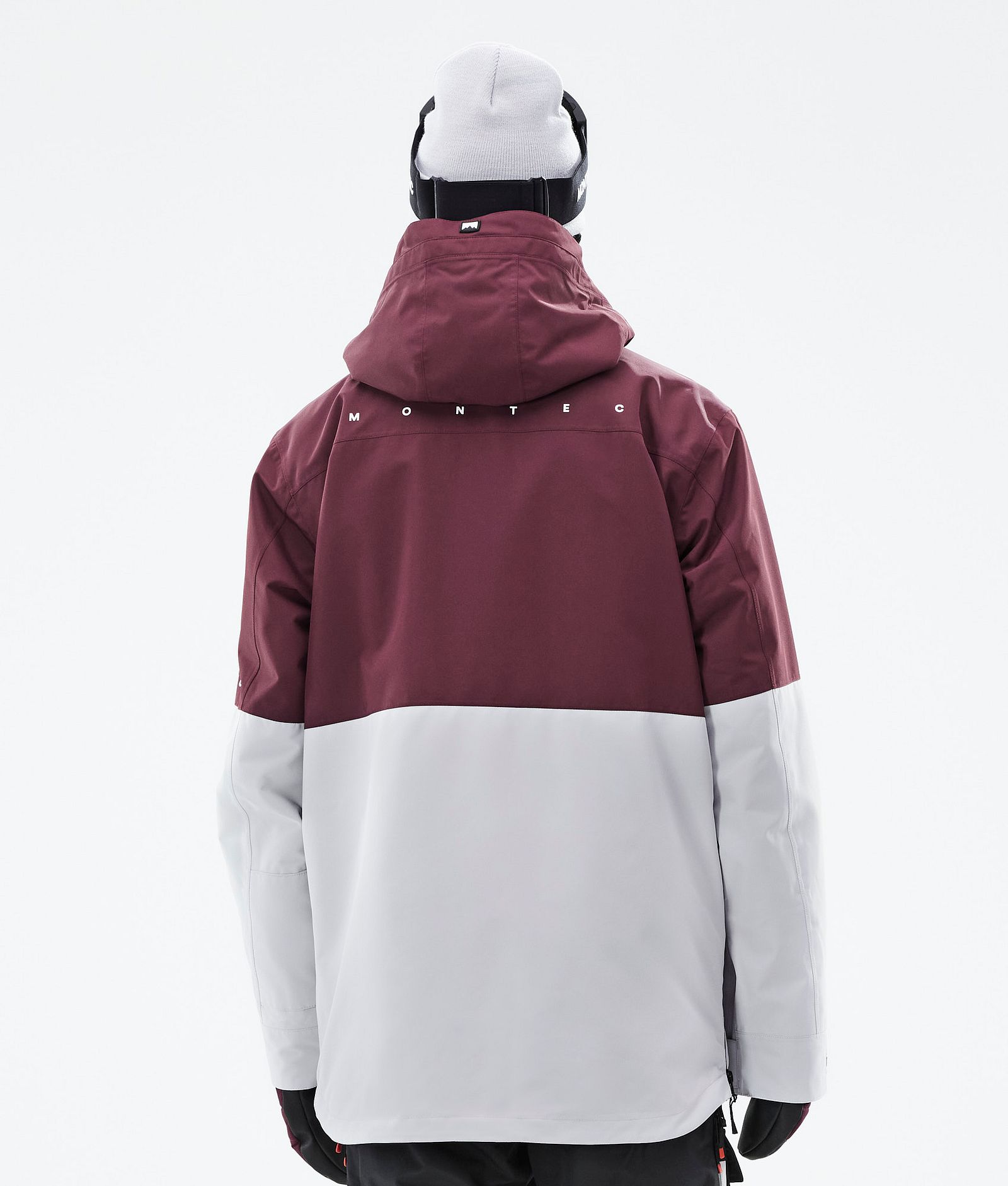 Dune 2021 Lyžařská Bunda Pánské Burgundy/Black/Light Grey, Obrázek 8 z 10