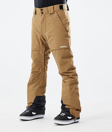 Dune Snowboard Pants Men Gold Renewed