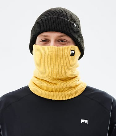 Classic Knitted Maska Yellow