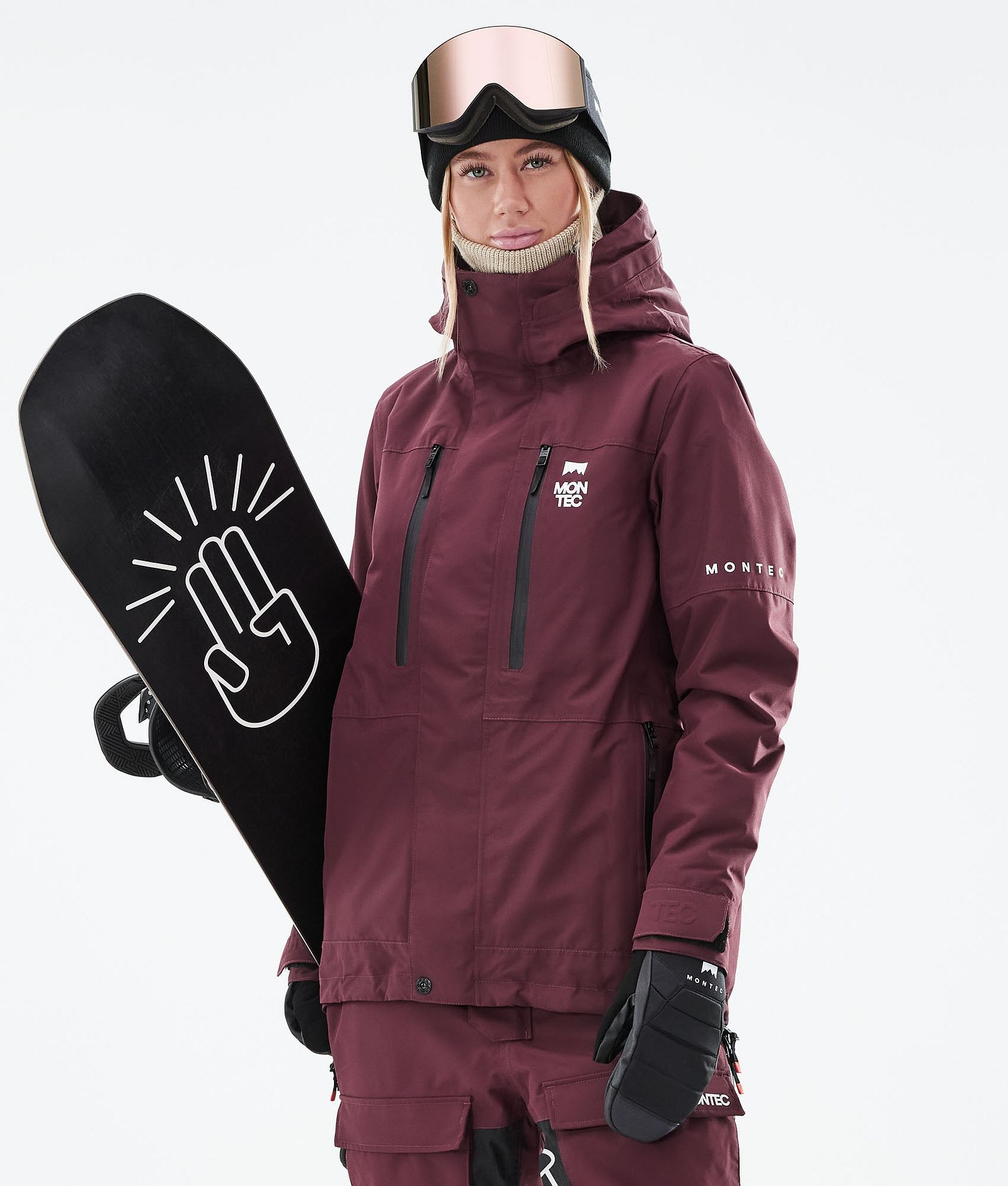 Fawk W 2021 Kurtka Snowboardowa Kobiety Burgundy, Zdjęcie 1 z 11