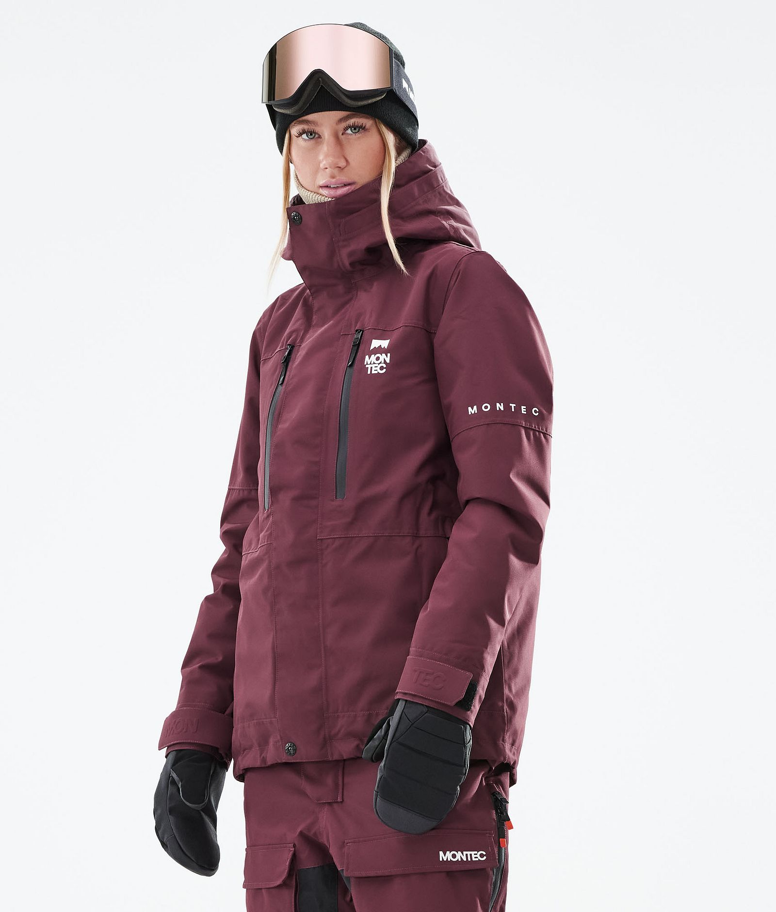 Fawk W 2021 Kurtka Snowboardowa Kobiety Burgundy, Zdjęcie 2 z 11