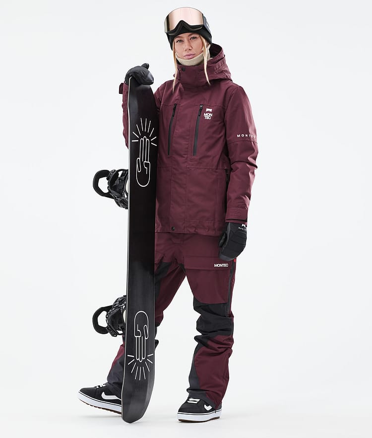 Fawk W 2021 Kurtka Snowboardowa Kobiety Burgundy, Zdjęcie 4 z 11