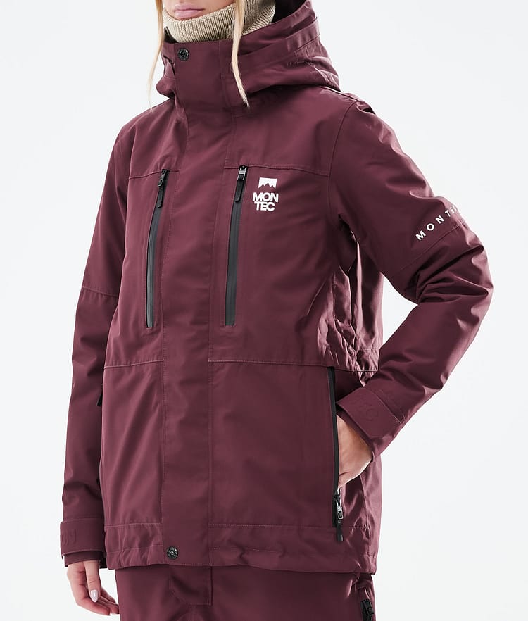 Fawk W 2021 Kurtka Snowboardowa Kobiety Burgundy, Zdjęcie 9 z 11