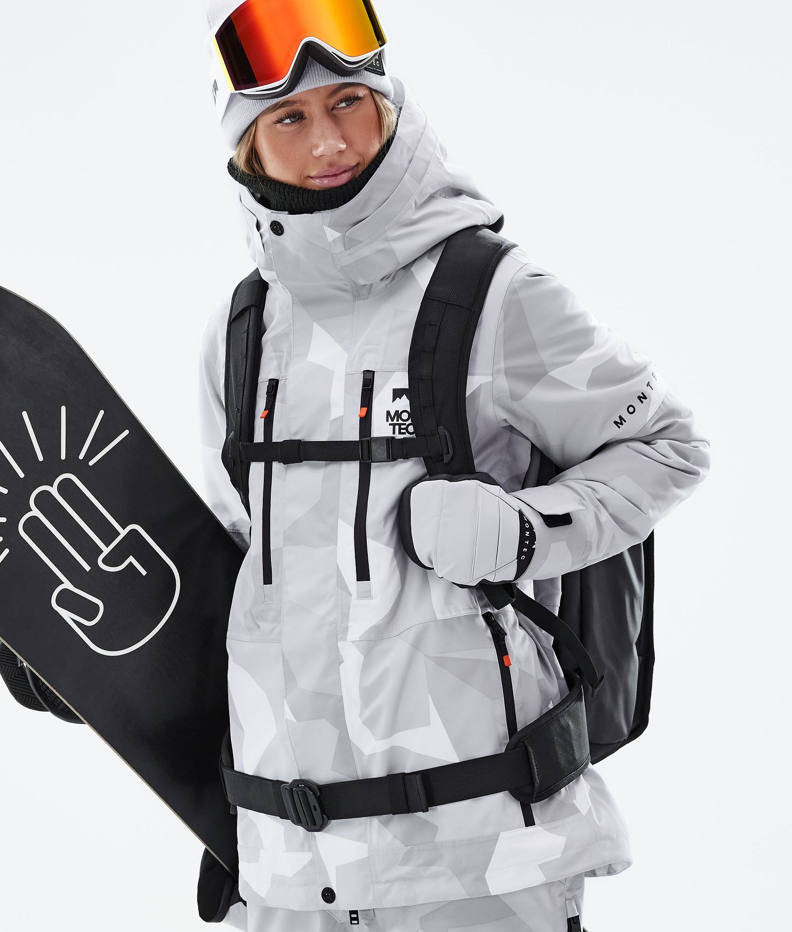 Fawk W 2021 Kurtka Snowboardowa Kobiety Snow Camo, Zdjęcie 6 z 11