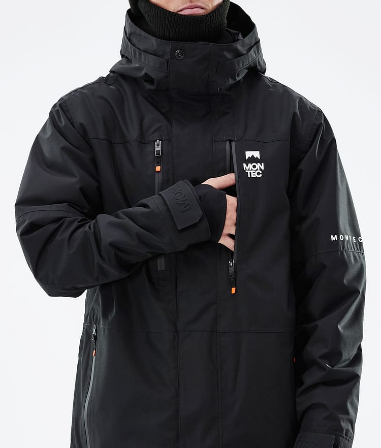 Fawk 2021 Kurtka Snowboardowa Mężczyźni Black, Zdjęcie 11 z 12