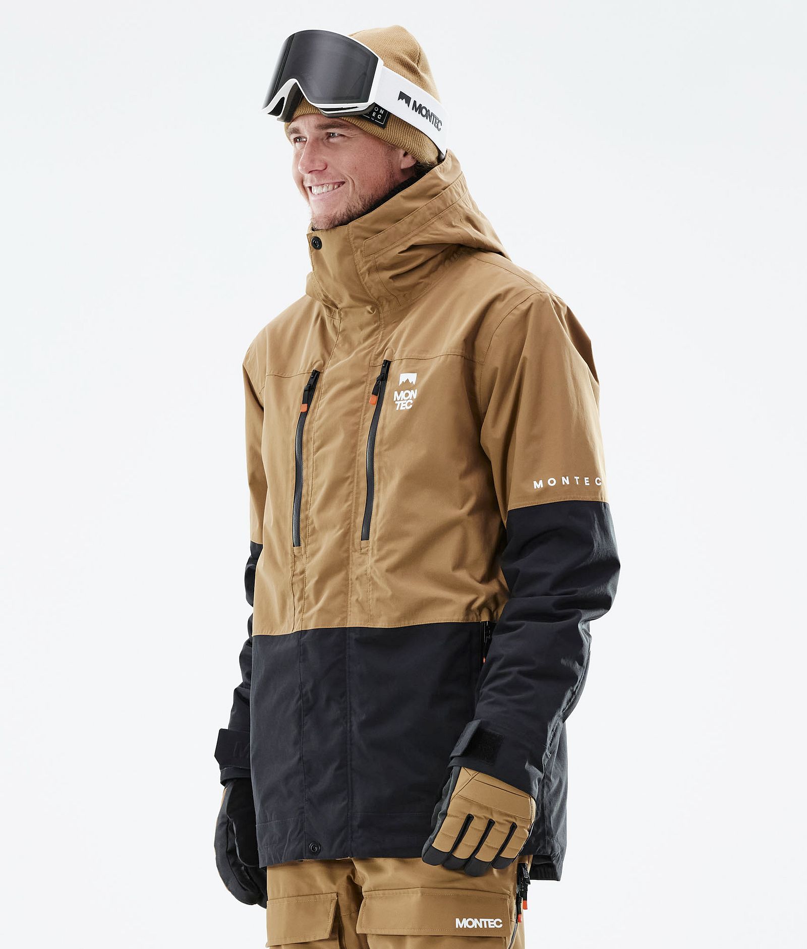 Fawk 2021 Kurtka Snowboardowa Mężczyźni Gold/Black, Zdjęcie 1 z 12