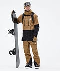 Fawk 2021 Kurtka Snowboardowa Mężczyźni Gold/Black, Zdjęcie 5 z 12