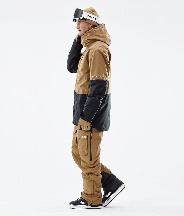 Fawk 2021 Kurtka Snowboardowa Mężczyźni Gold/Black, Zdjęcie 6 z 12