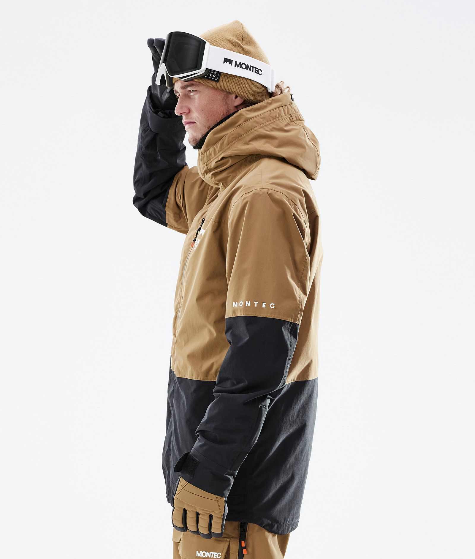 Fawk 2021 Kurtka Snowboardowa Mężczyźni Gold/Black, Zdjęcie 8 z 12