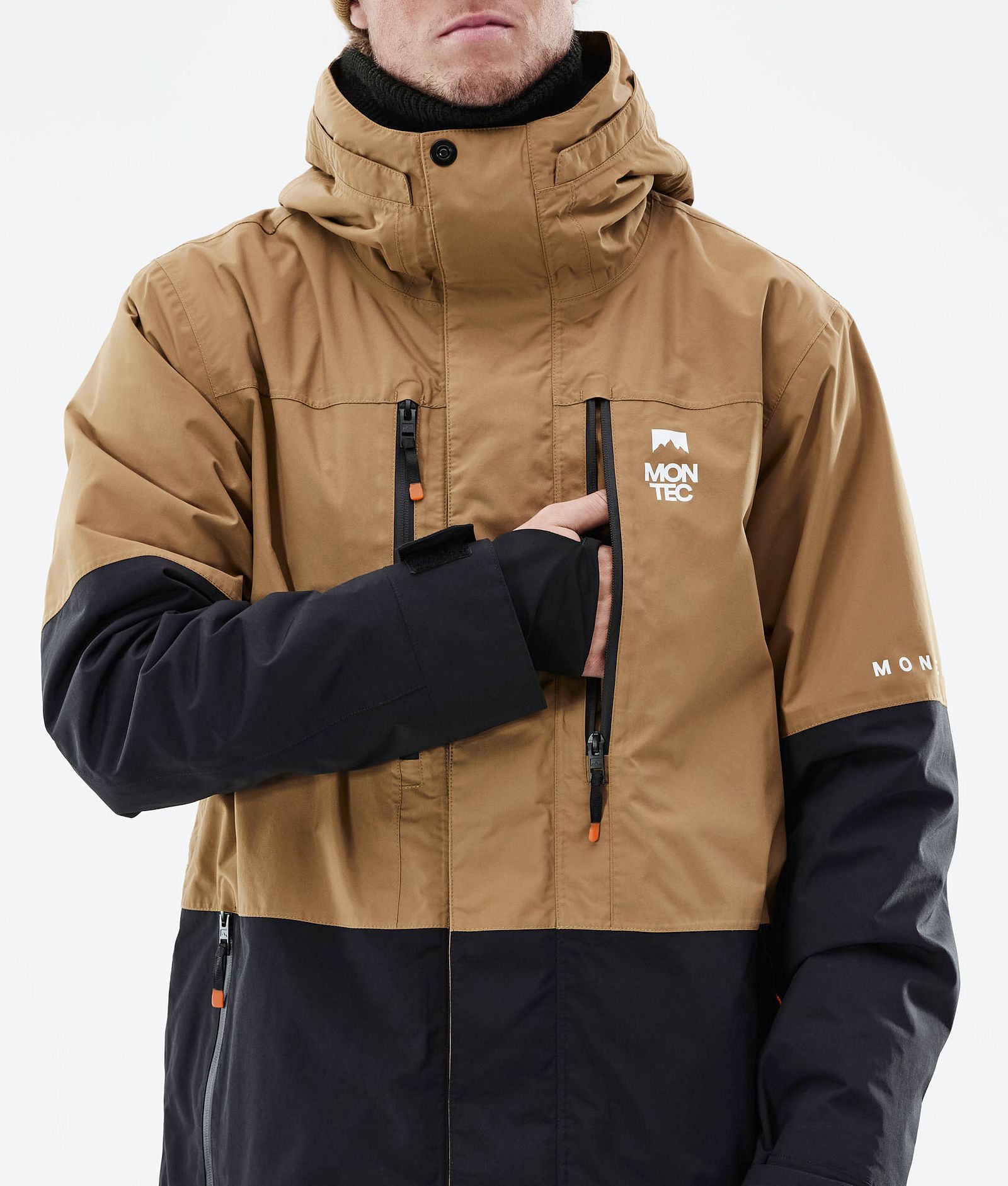 Fawk 2021 Kurtka Snowboardowa Mężczyźni Gold/Black, Zdjęcie 11 z 12