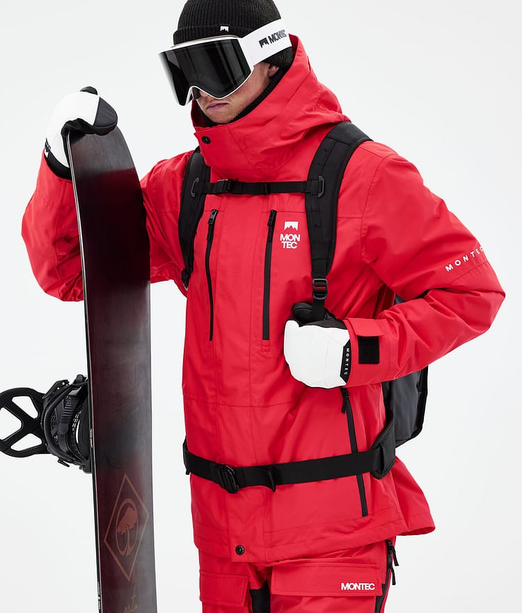 Fawk 2021 Bunda na Snowboard Pánské Red, Obrázek 3 z 11