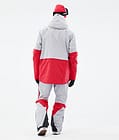 Fawk 2021 Bunda na Snowboard Pánské Light Grey/Red, Obrázek 6 z 11