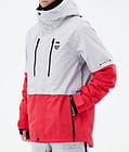 Fawk 2021 Bunda na Snowboard Pánské Light Grey/Red, Obrázek 9 z 11