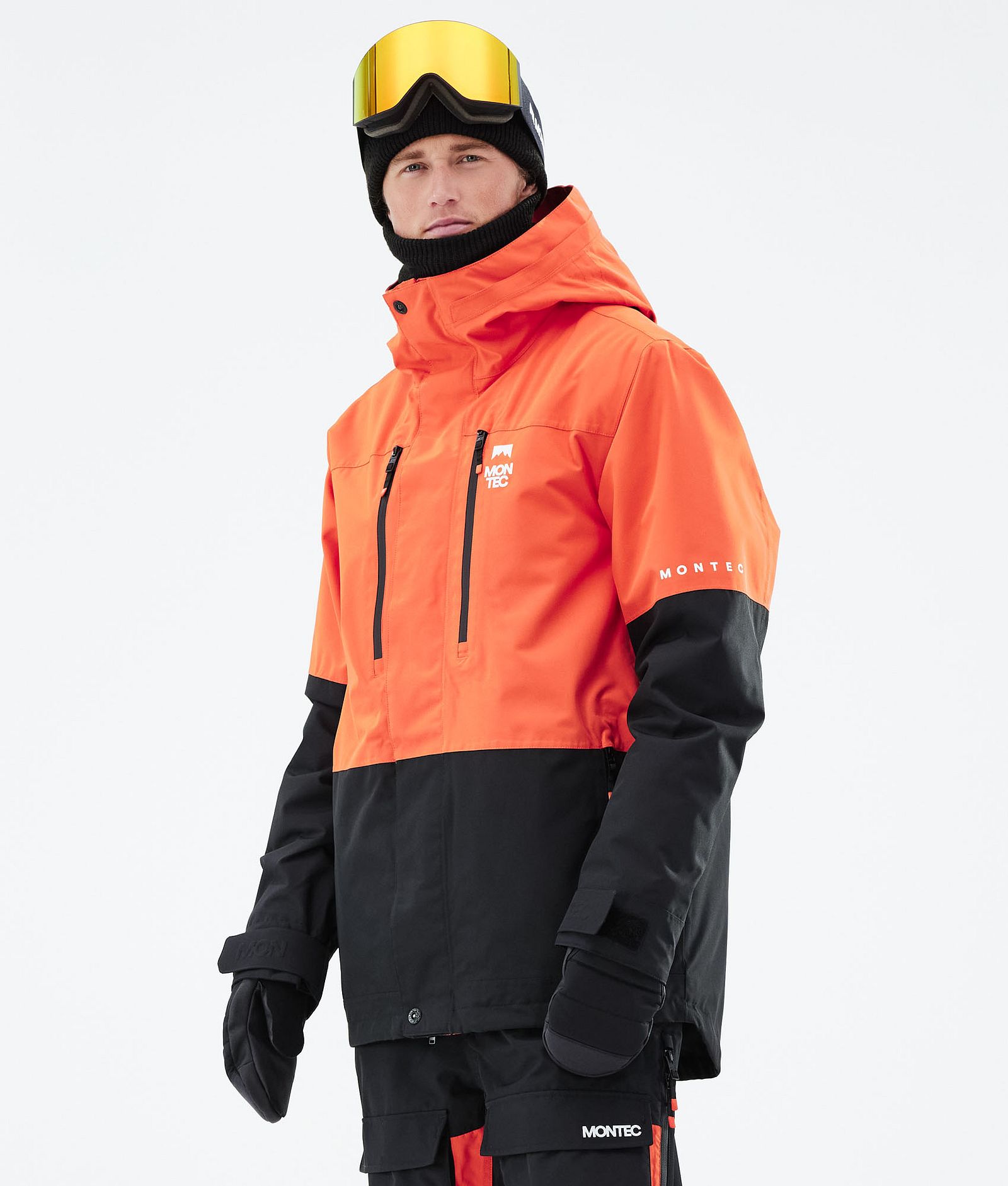 Fawk 2021 Kurtka Snowboardowa Mężczyźni Orange/Black, Zdjęcie 1 z 12