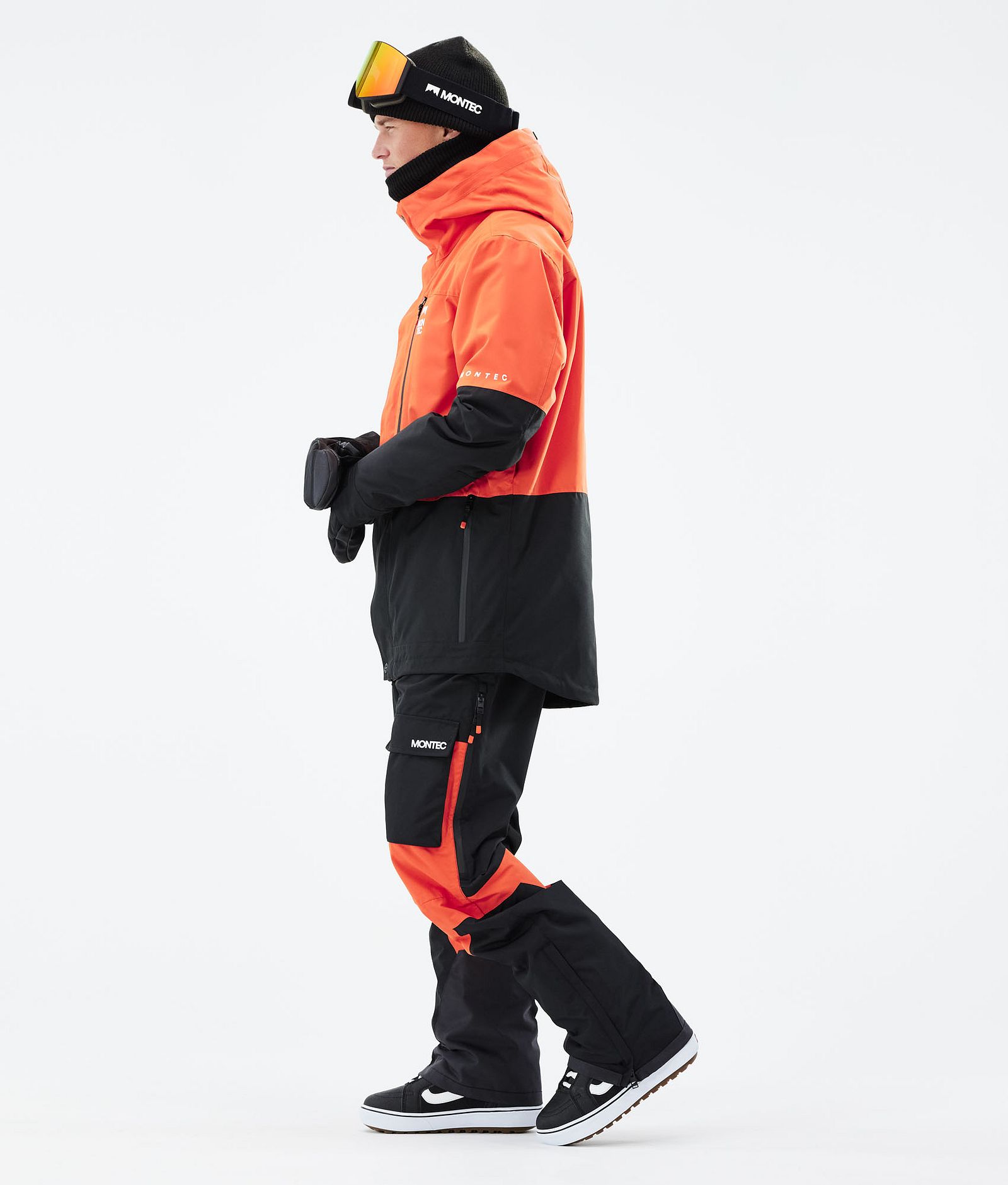 Fawk 2021 Kurtka Snowboardowa Mężczyźni Orange/Black, Zdjęcie 6 z 12