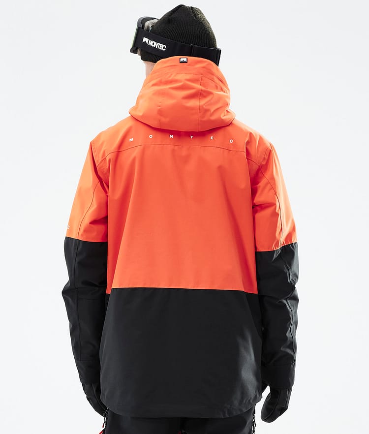 Fawk 2021 Kurtka Snowboardowa Mężczyźni Orange/Black, Zdjęcie 9 z 12