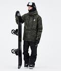 Fawk 2021 Kurtka Snowboardowa Mężczyźni Olive Green Tiedye, Zdjęcie 3 z 10