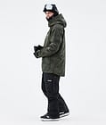 Fawk 2021 Kurtka Snowboardowa Mężczyźni Olive Green Tiedye, Zdjęcie 4 z 10