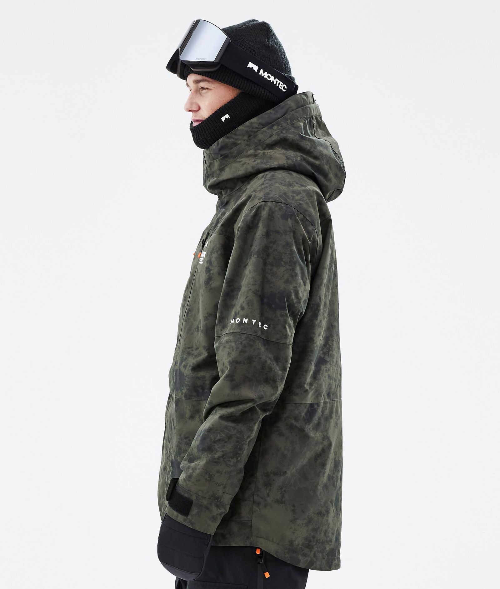 Fawk 2021 Kurtka Snowboardowa Mężczyźni Olive Green Tiedye, Zdjęcie 6 z 10