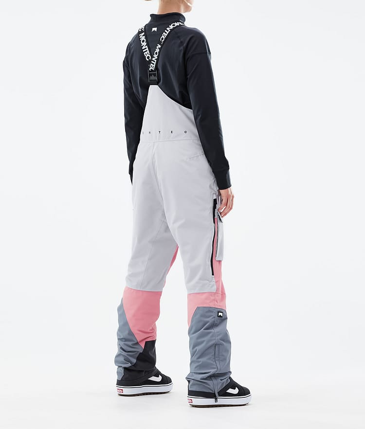 Fawk W 2021 Spodnie Snowboardowe Kobiety Light Grey/Pink/Light Pearl, Zdjęcie 3 z 6