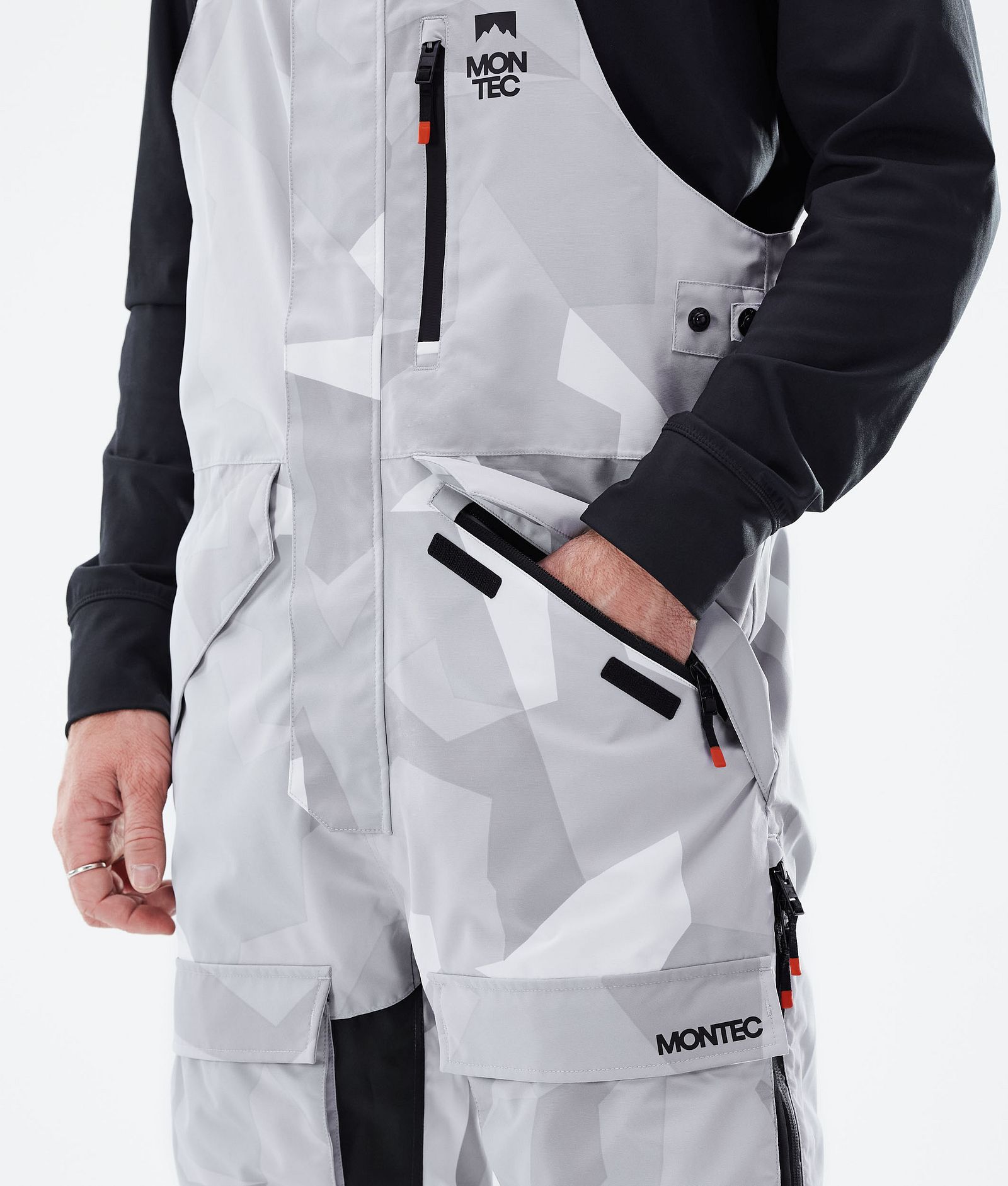 Fawk 2021 Ski Pants Men Snow Camo/Black, Image 4 of 6