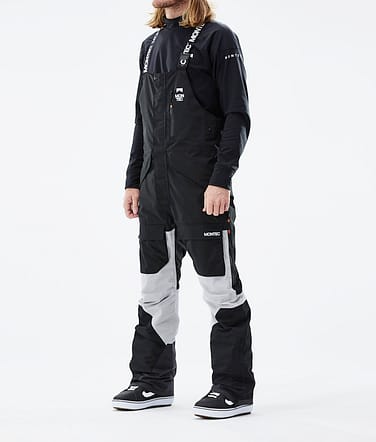 Fawk 2021 Pantalones Snowboard Hombre Black/Light Grey/Black