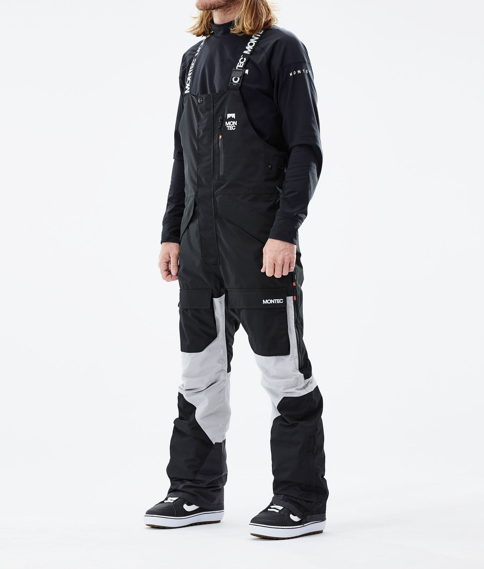 Fawk 2021 Spodnie Snowboardowe Mężczyźni Black/Light Grey/Black, Zdjęcie 1 z 6