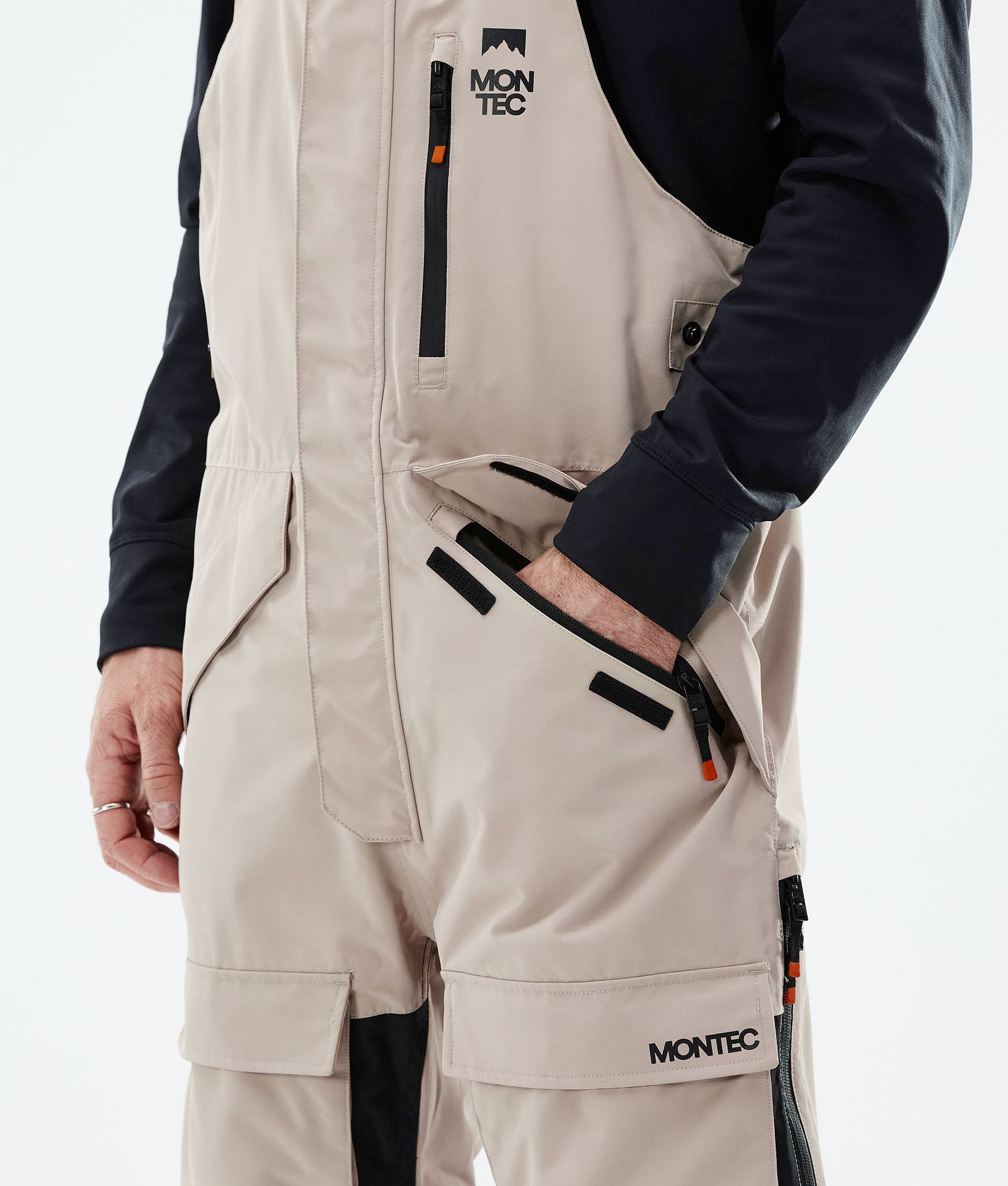 Fawk 2021 Ski Pants Men Sand/Black, Image 4 of 6