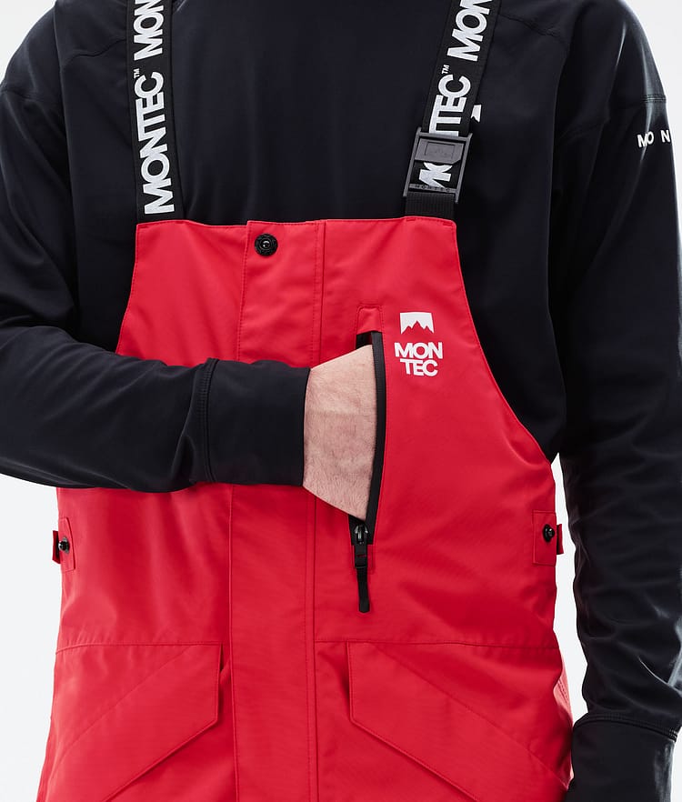 Fawk 2021 Spodnie Snowboardowe Mężczyźni Red, Zdjęcie 5 z 6