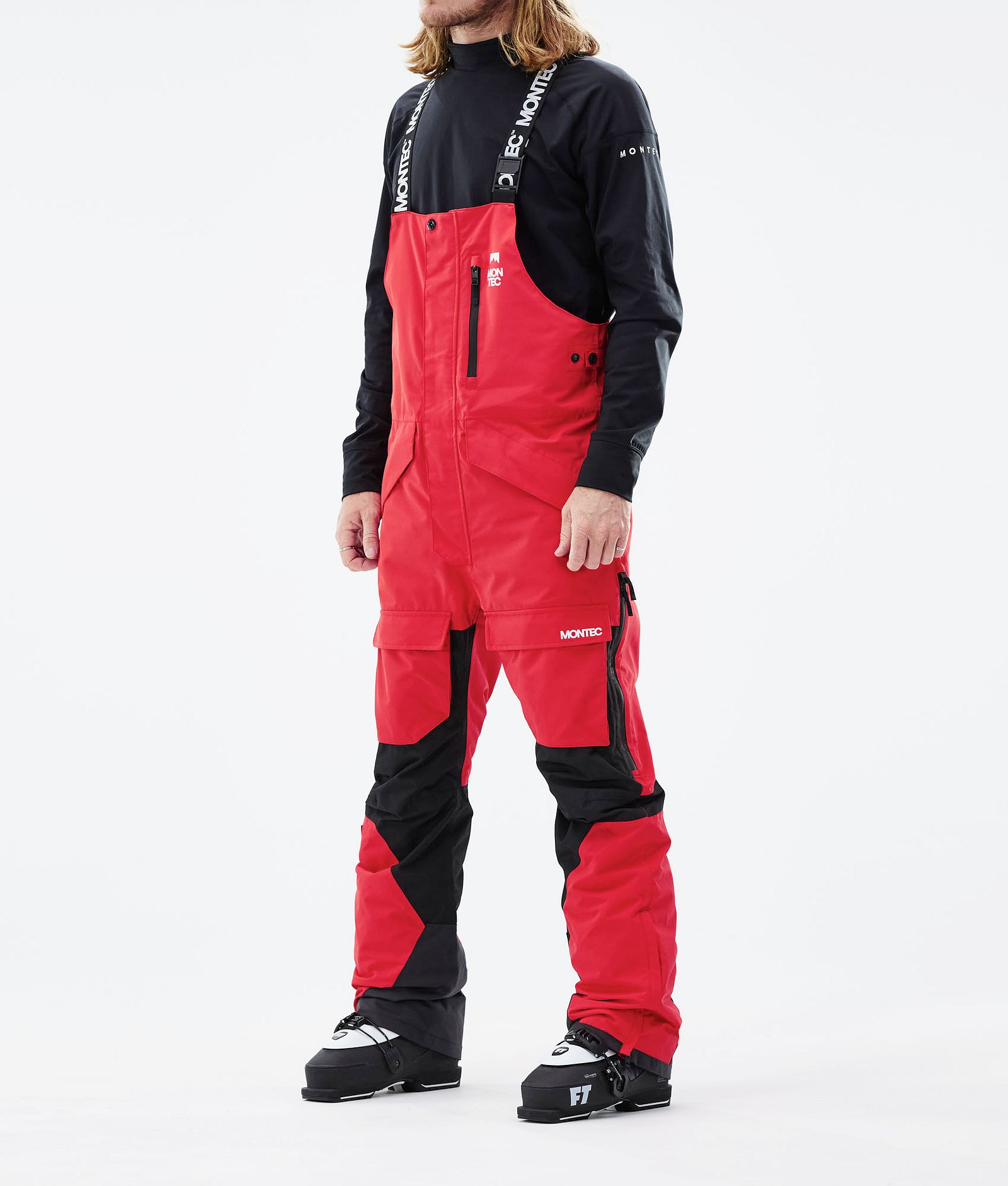 Fawk 2021 Ski Pants Men Red/Black, Image 1 of 6