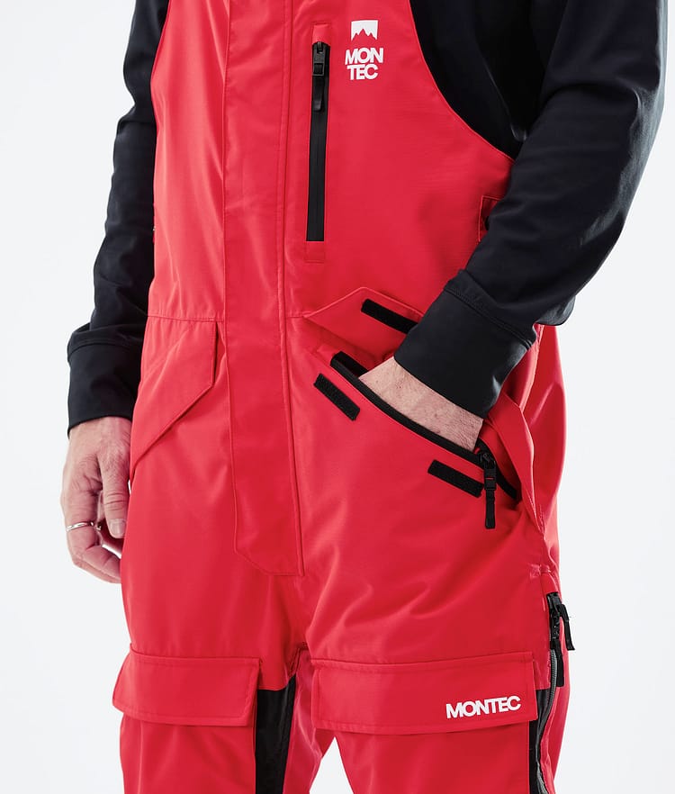 Fawk 2021 Spodnie Snowboardowe Mężczyźni Red/Black, Zdjęcie 4 z 6