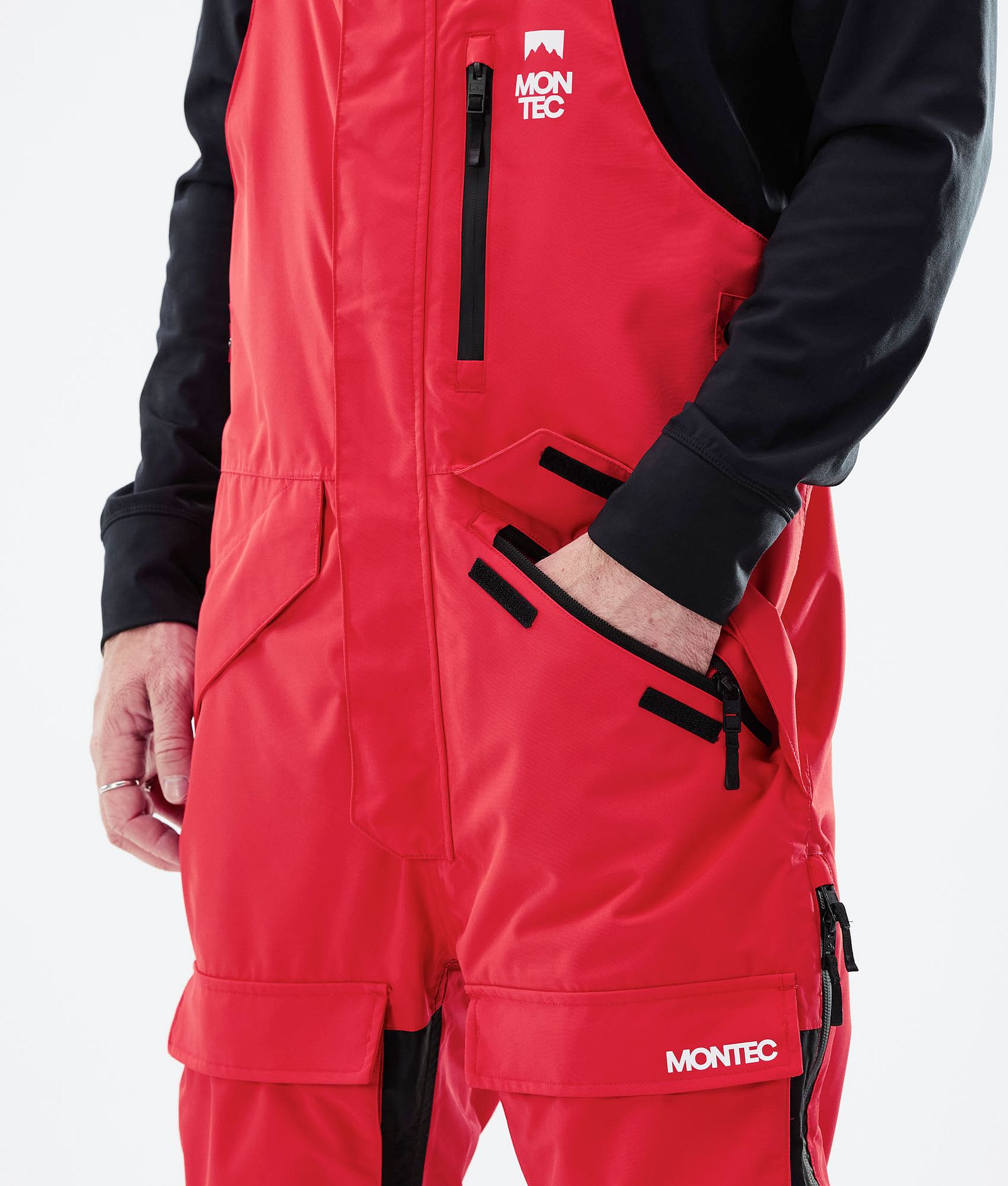 Fawk 2021 Pantalones Snowboard Hombre Red/Black, Imagen 4 de 6