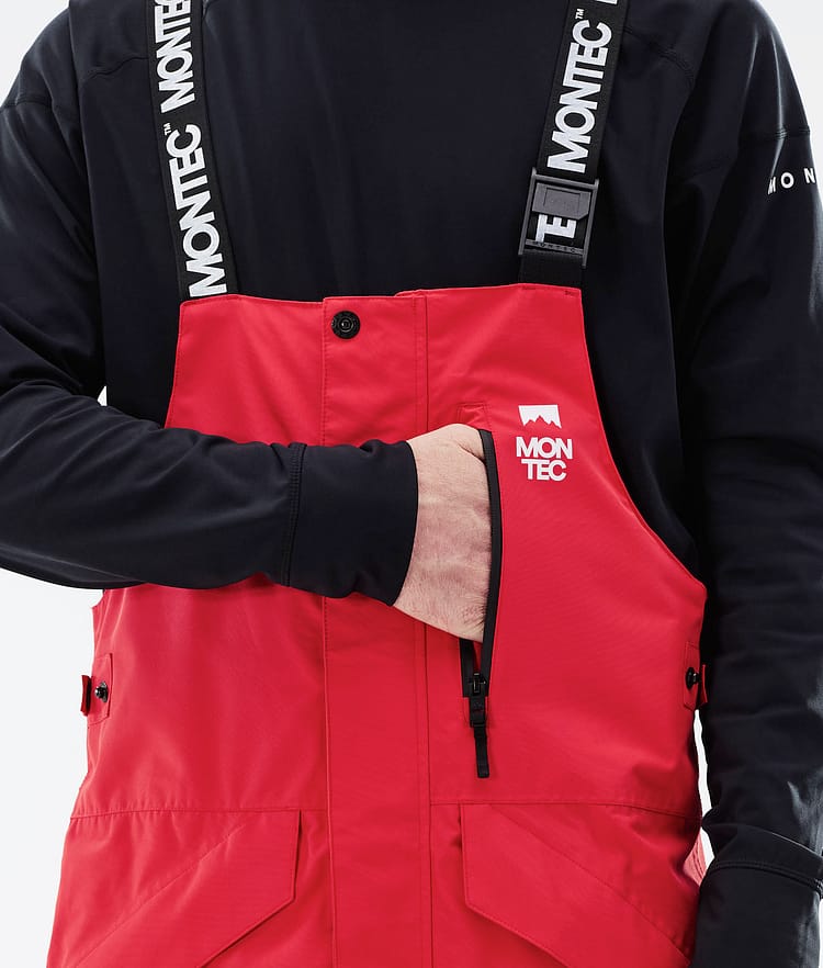 Fawk 2021 Lyžařské Kalhoty Pánské Red/Black, Obrázek 5 z 6