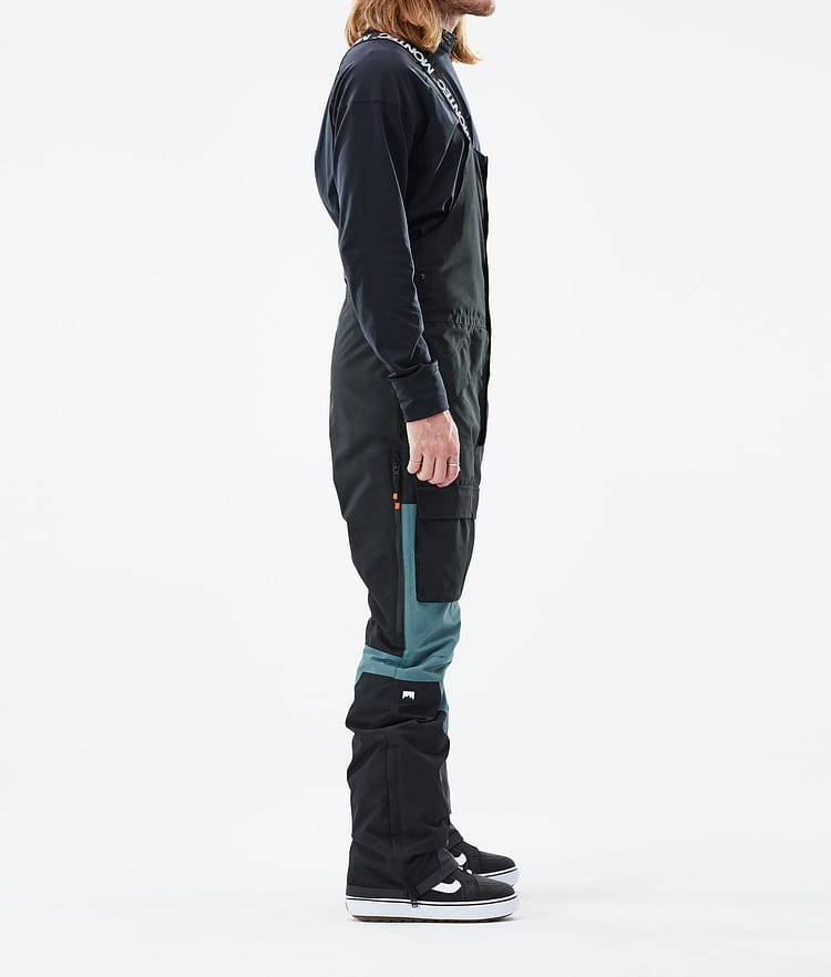 Fawk 2021 Spodnie Snowboardowe Mężczyźni Black/Atlantic, Zdjęcie 2 z 6