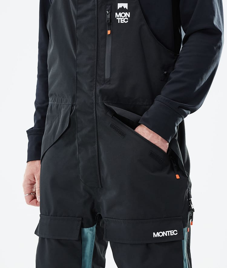 Fawk 2021 Spodnie Snowboardowe Mężczyźni Black/Atlantic, Zdjęcie 4 z 6