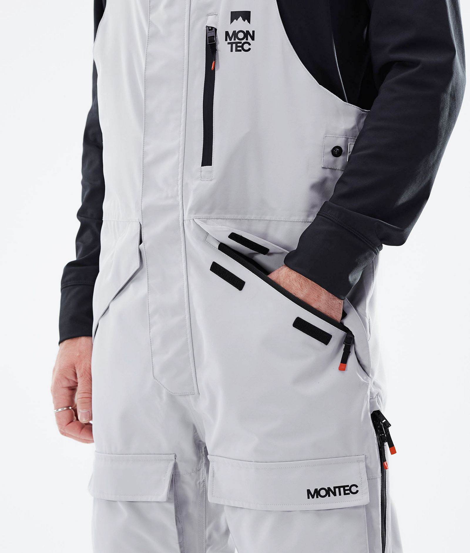 Fawk 2021 Snowboard Pants Men Light Grey, Image 4 of 6