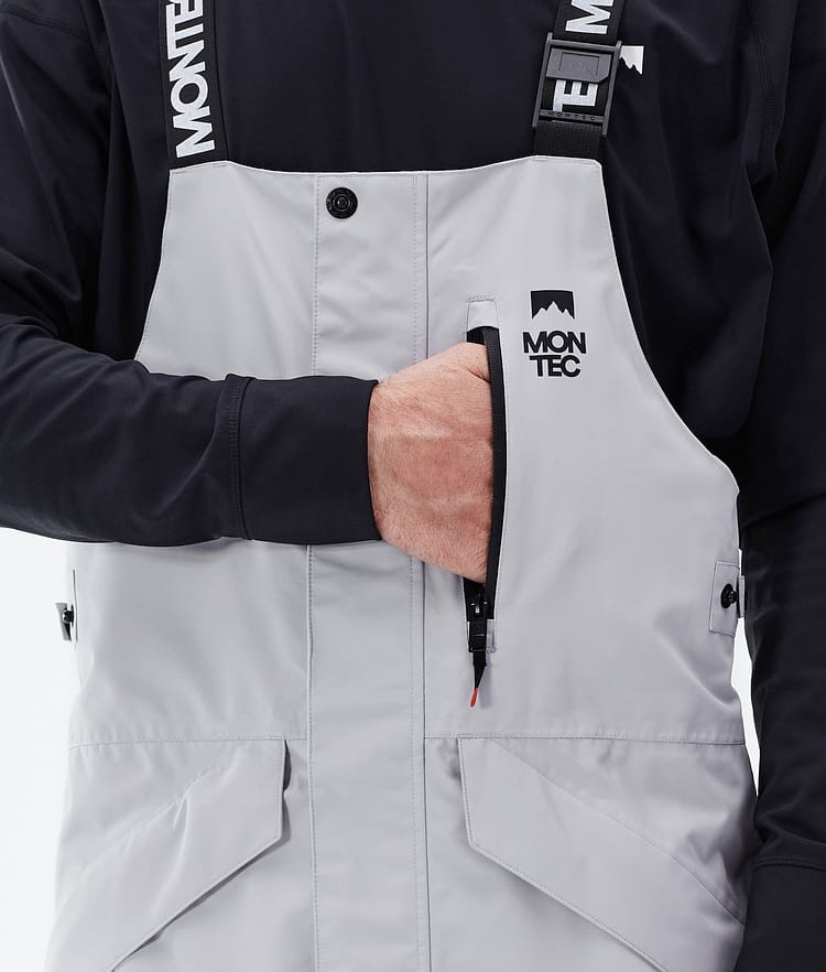 Fawk 2021 Snowboard Pants Men Light Grey, Image 5 of 6