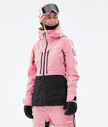 Moss W 2021 Kurtka Snowboardowa Kobiety Pink/Black