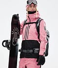 Moss W 2021 Kurtka Snowboardowa Kobiety Pink/Black, Zdjęcie 4 z 12