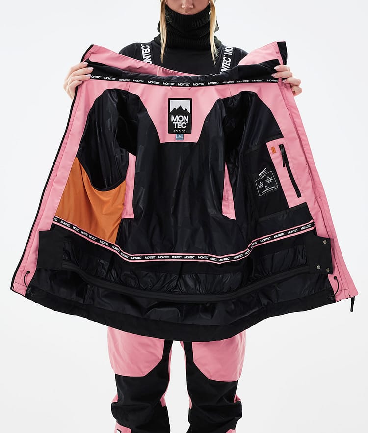 Moss W 2021 Kurtka Snowboardowa Kobiety Pink/Black, Zdjęcie 12 z 12