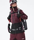 Moss W 2021 Kurtka Snowboardowa Kobiety Burgundy/Black, Zdjęcie 2 z 12