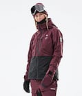 Moss W 2021 Lyžařská Bunda Dámské Burgundy/Black, Obrázek 3 z 13