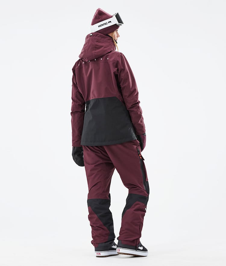 Moss W 2021 Kurtka Snowboardowa Kobiety Burgundy/Black, Zdjęcie 7 z 12