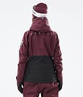 Moss W 2021 Kurtka Snowboardowa Kobiety Burgundy/Black, Zdjęcie 9 z 12