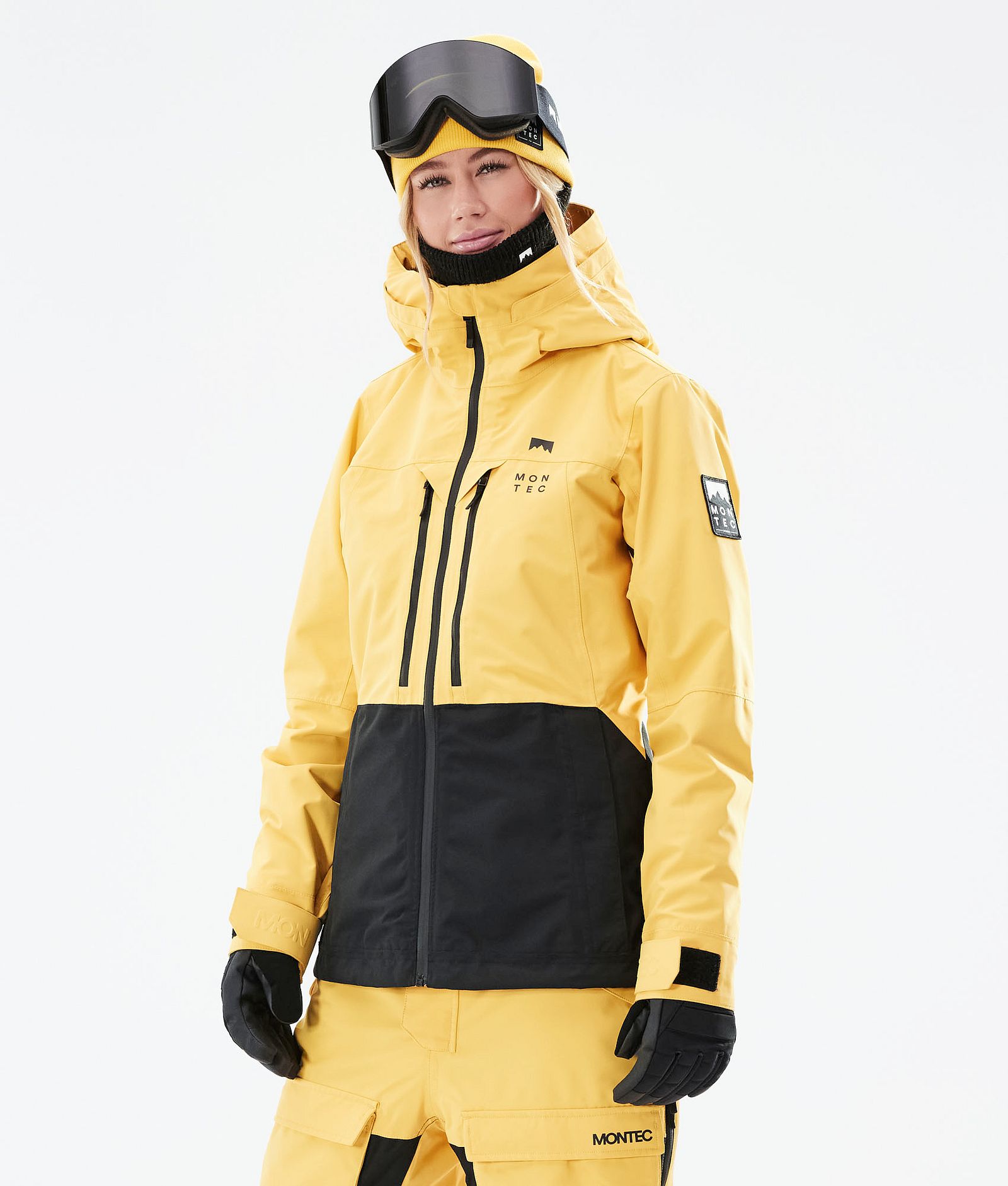 Moss W 2021 Kurtka Snowboardowa Kobiety Yellow/Black, Zdjęcie 2 z 12