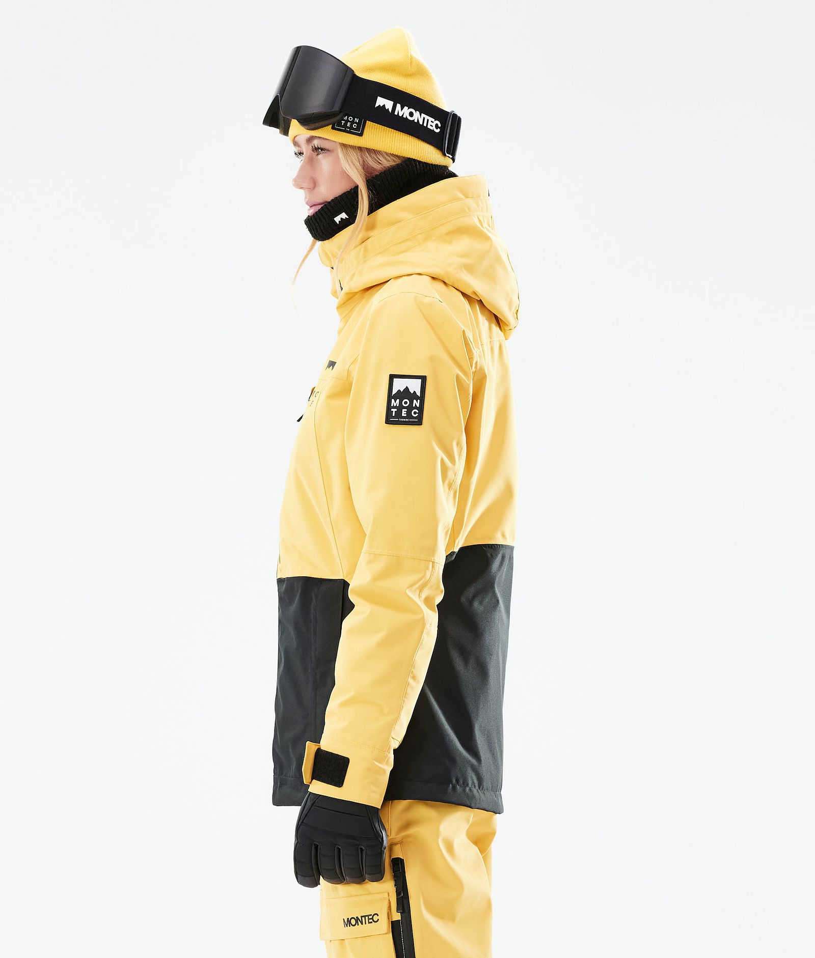 Moss W 2021 Bunda na Snowboard Dámské Yellow/Black, Obrázek 8 z 12