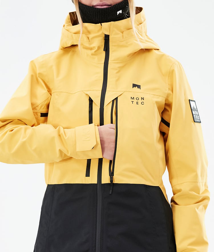 Moss W 2021 Kurtka Snowboardowa Kobiety Yellow/Black, Zdjęcie 11 z 12