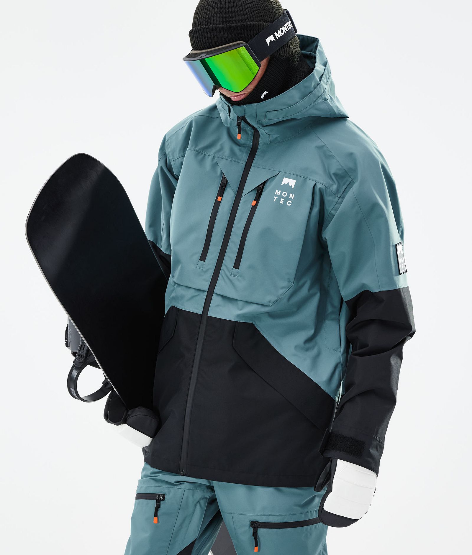 Moss 2021 Bunda na Snowboard Pánské Atlantic/Black, Obrázek 3 z 11