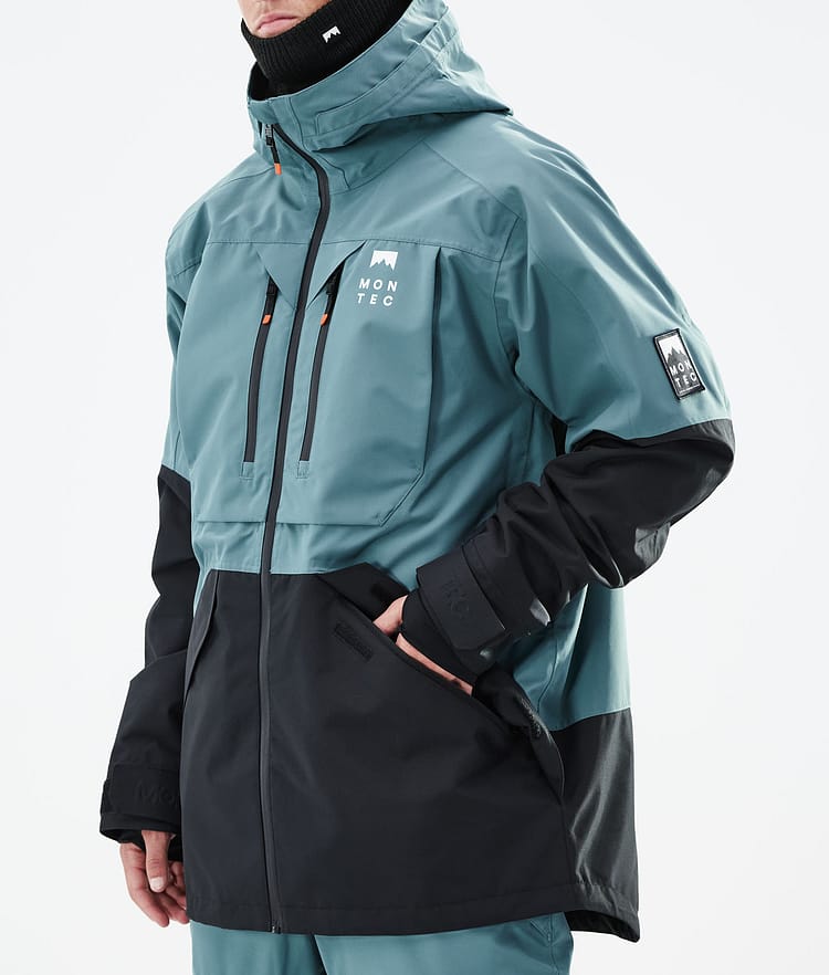 Moss 2021 Bunda na Snowboard Pánské Atlantic/Black, Obrázek 9 z 11