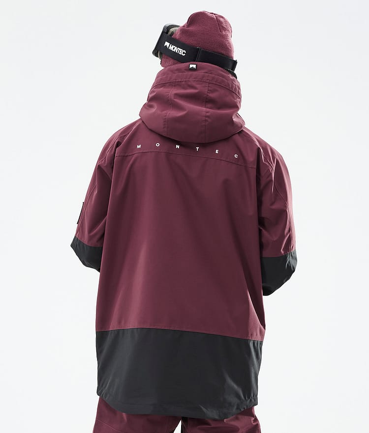 Moss 2021 Bunda na Snowboard Pánské Burgundy/Black, Obrázek 10 z 13